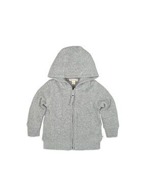 Burt's Bees Baby Newborn Hoodie - Heather Gray